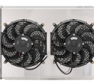 COLD CASE RADIATORS 79-93 Mustang Coyote Swap Radiator w/Fan LMM570-5K