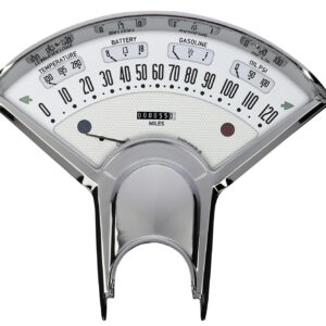 CLASSIC INSTRUMENTS Bel Era Gauge Set White BET00W