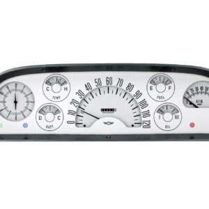 CLASSIC INSTRUMENTS 60-63 Chevy Truck Gauge Set White CT60W