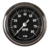CLASSIC INSTRUMENTS Hot Rod Tachometer 2-1/8 Full Sweep HR183SLF