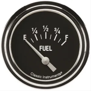 CLASSIC INSTRUMENTS Hot Rod Fuel 0-90 2-5/8 Short Sweep HR212SLF