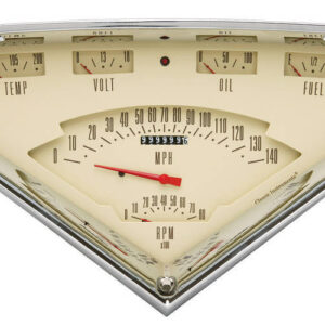 CLASSIC INSTRUMENTS Tach Force 6 Gauge Set Tan TF01T