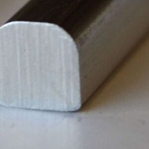 CLAYTON MACHINE WORKS Aluminum Trim Smooth 4 Ft. AES-4