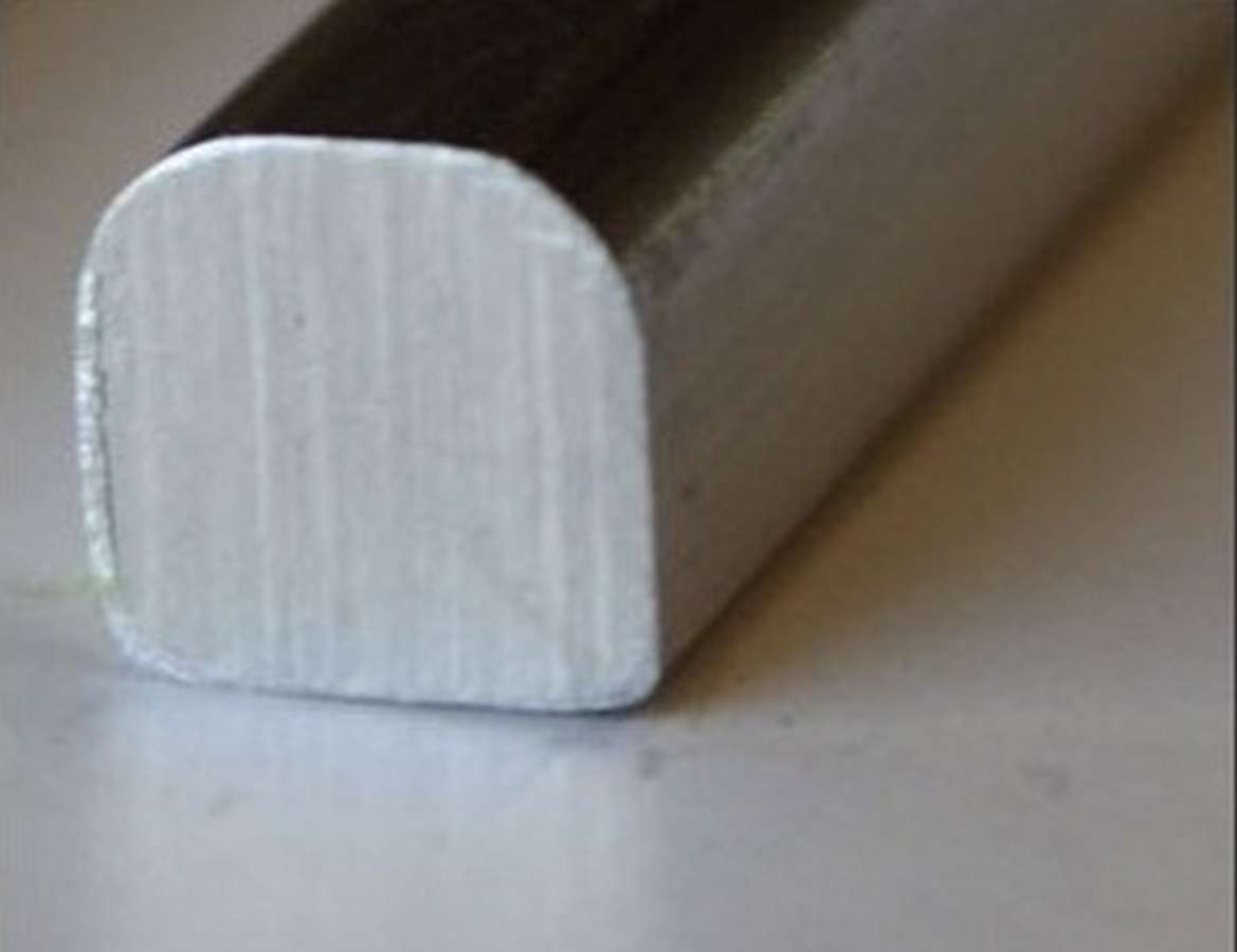 CLAYTON MACHINE WORKS Aluminum Trim Smooth 4 Ft. AES-4