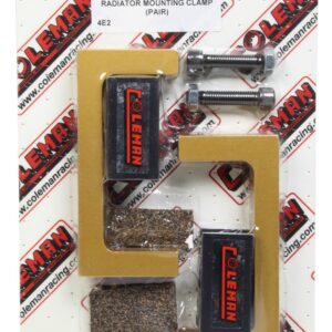 COLEMAN RACING PRODUCTS Radiator Mounting Clamp (Pair) 16302