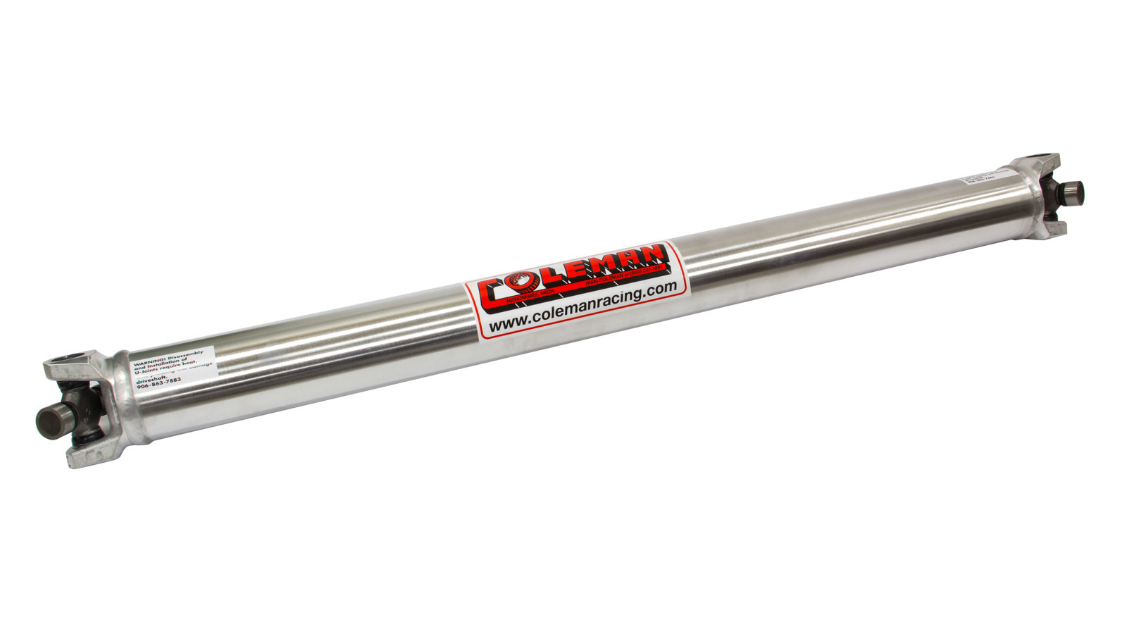 COLEMAN RACING PRODUCTS Alum. Driveshaft 44.5in. 16621