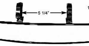 COLEMAN RACING PRODUCTS Wide Angle Mirror W/1.75in Mount 16741