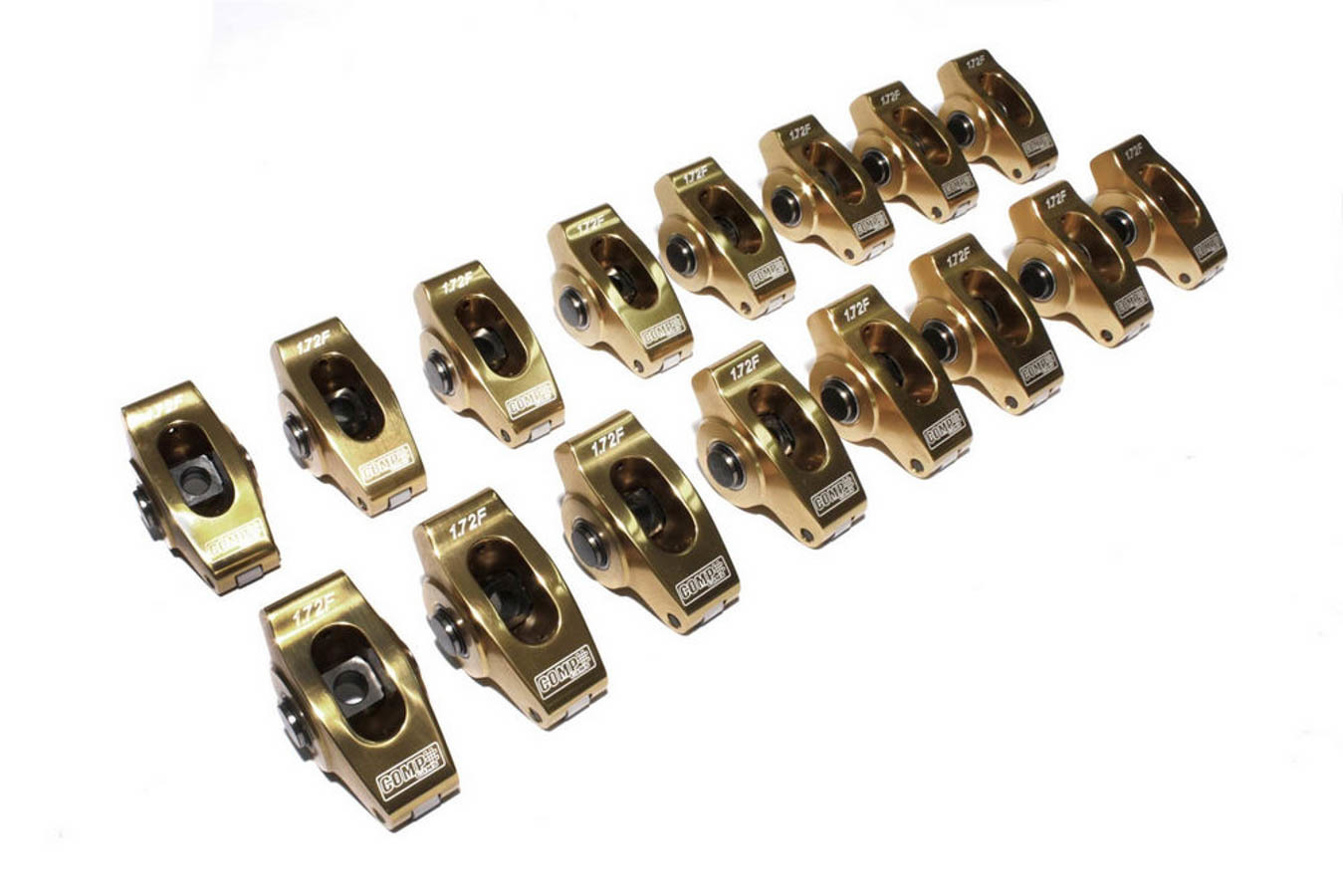 COMP CAMS SBF Alum. Roller R/A Kit 1.72 Ratio 7/16 Stud 19049-16