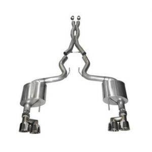 CORSA PERFORMANCE Exhaust Cat-Back - 3.0in Cat-Back  Dual Rear Exi 14335