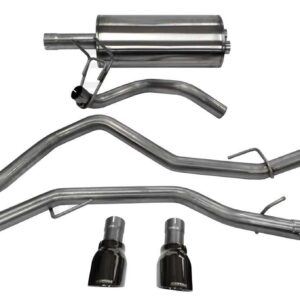 CORSA PERFORMANCE Exhaust Cat-Back - 3.0in Dual Rear Exit 14405BLK
