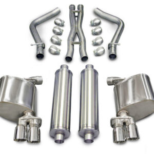 CORSA PERFORMANCE Exhaust Cat-Back - 2.5in Dual Rear Exit 14522