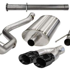 CORSA PERFORMANCE Exhaust Cat-Back - 3.0in Cat-Back  Single Side E 14759BLK