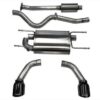 CORSA PERFORMANCE Exhaust Cat-Back - 2.5in Dual Rear Exit 14864BLK