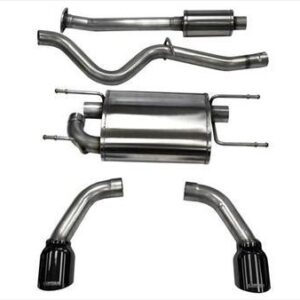 CORSA PERFORMANCE Exhaust Cat-Back - 2.5in Dual Rear Exit 14864BLK