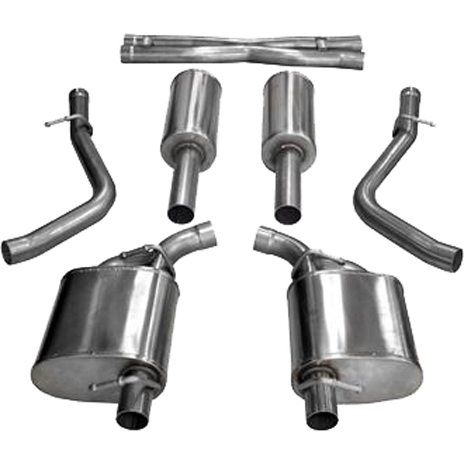 CORSA PERFORMANCE 15- Charger 5.7L Xtreme Cat Back Exhaust Kit 14973