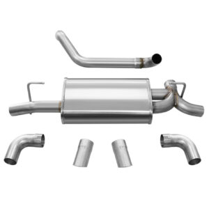 CORSA PERFORMANCE 18-   Jeep JL 3.6L Axle Back Exhaust w/Turndown 21013