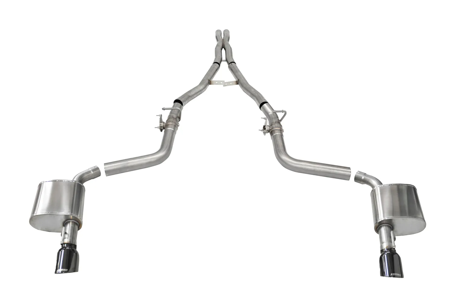 CORSA PERFORMANCE 15-22 Dodge Charger 6.4L Cat Back Exhaust 21072BLK