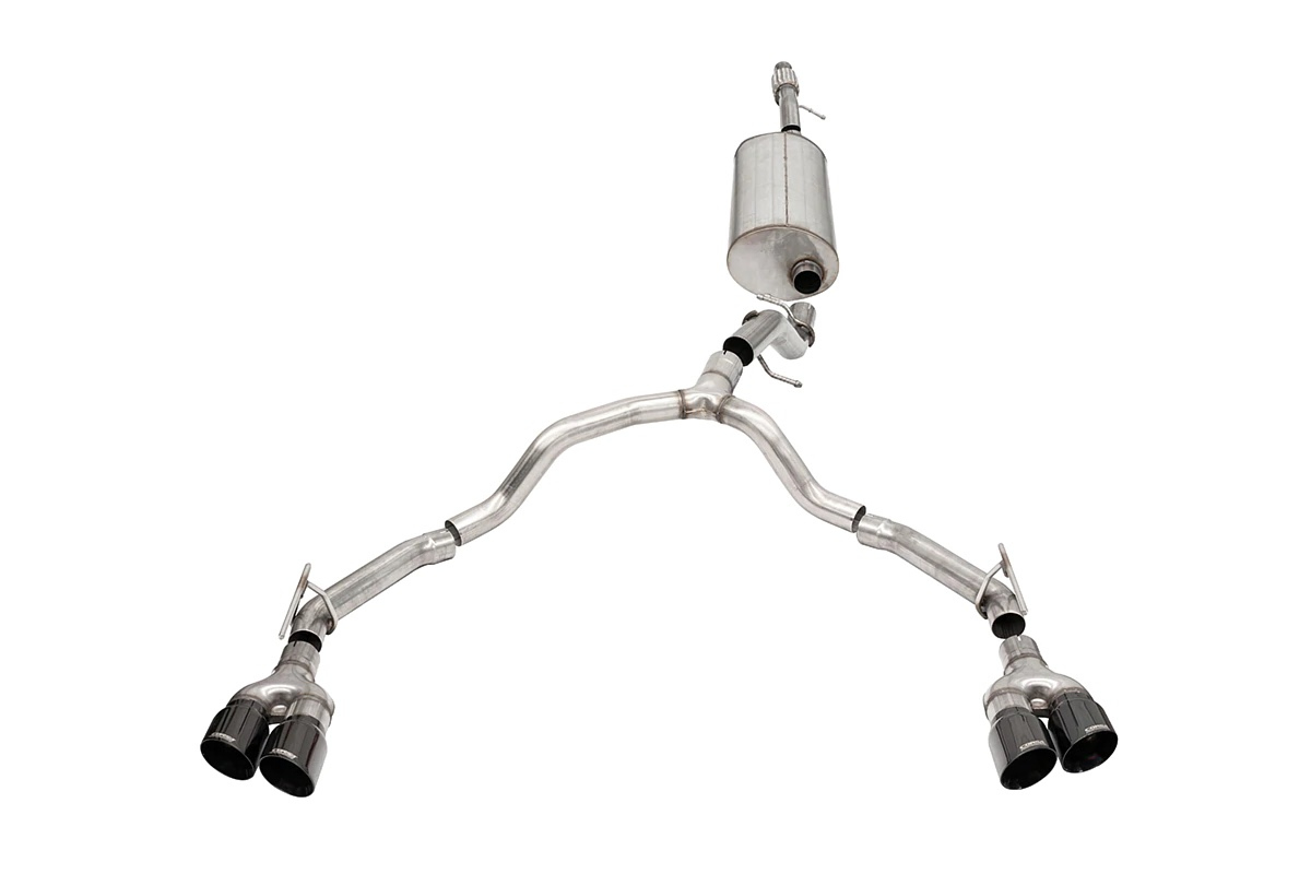 CORSA PERFORMANCE 21- Chevy Tahoe 5.3L Cat Back Exhaust 21127BLK