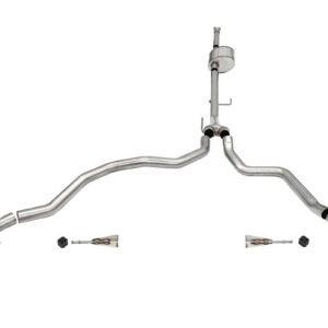 CORSA PERFORMANCE 21-   Ford F150 5.0L Cat Back Exhaust System 21149