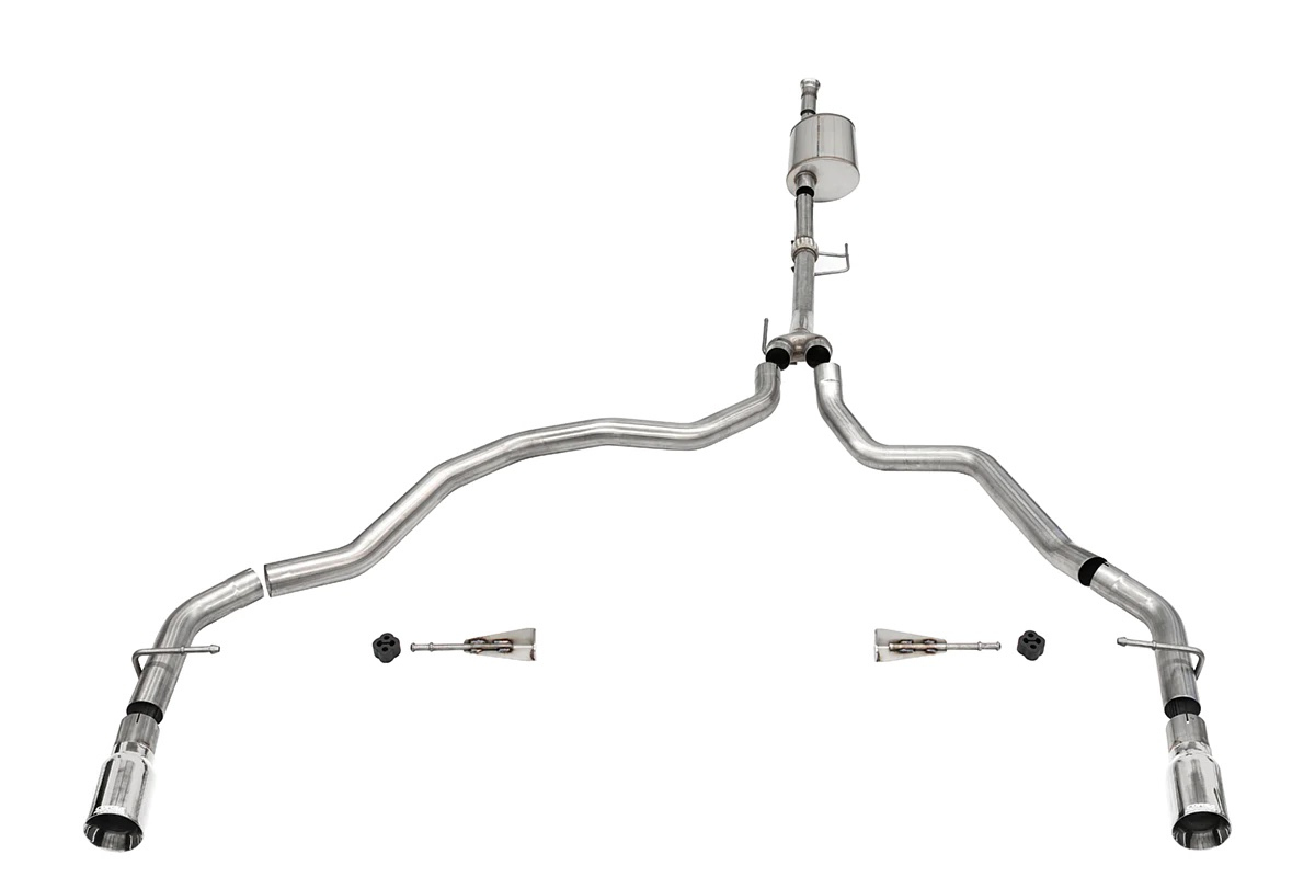 CORSA PERFORMANCE 21- Ford F150 3.5L Cat Back Exhaust System 21167