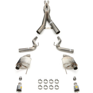 CORSA PERFORMANCE 24-   Mustang 5.0L Cat Back Exhaust 21255