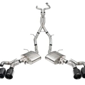 CORSA PERFORMANCE 24- CT5-V Blackwing Cat Back Exhaust Blk CF 21320CFBLK