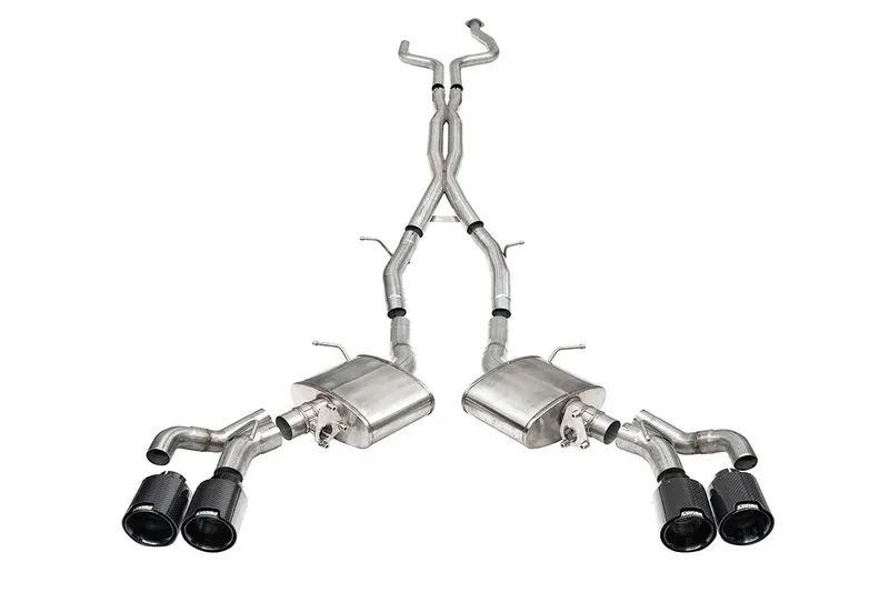 CORSA PERFORMANCE 24- CT5-V Blackwing Cat Back Exhaust Blk CF 21320CFBLK