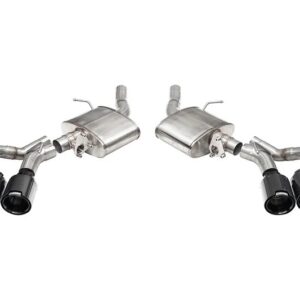 CORSA PERFORMANCE 24- CT5-V Blackwing Axle Back Exhaust Blk CF 21322CFBLK