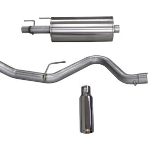 CORSA PERFORMANCE 3.0in Cat-Back  Single S ide Exit with Single 4.0 24836