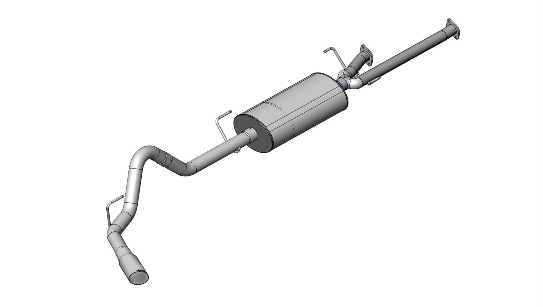 CORSA PERFORMANCE Exhaust Cat-Back - 3.0in Cat-Back Single Side E 24916