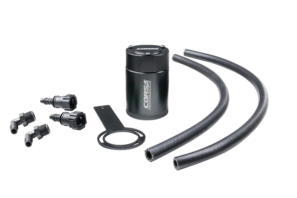 CORSA PERFORMANCE 15-20 Chevy Tahoe 6.2L Catch Can CC0001
