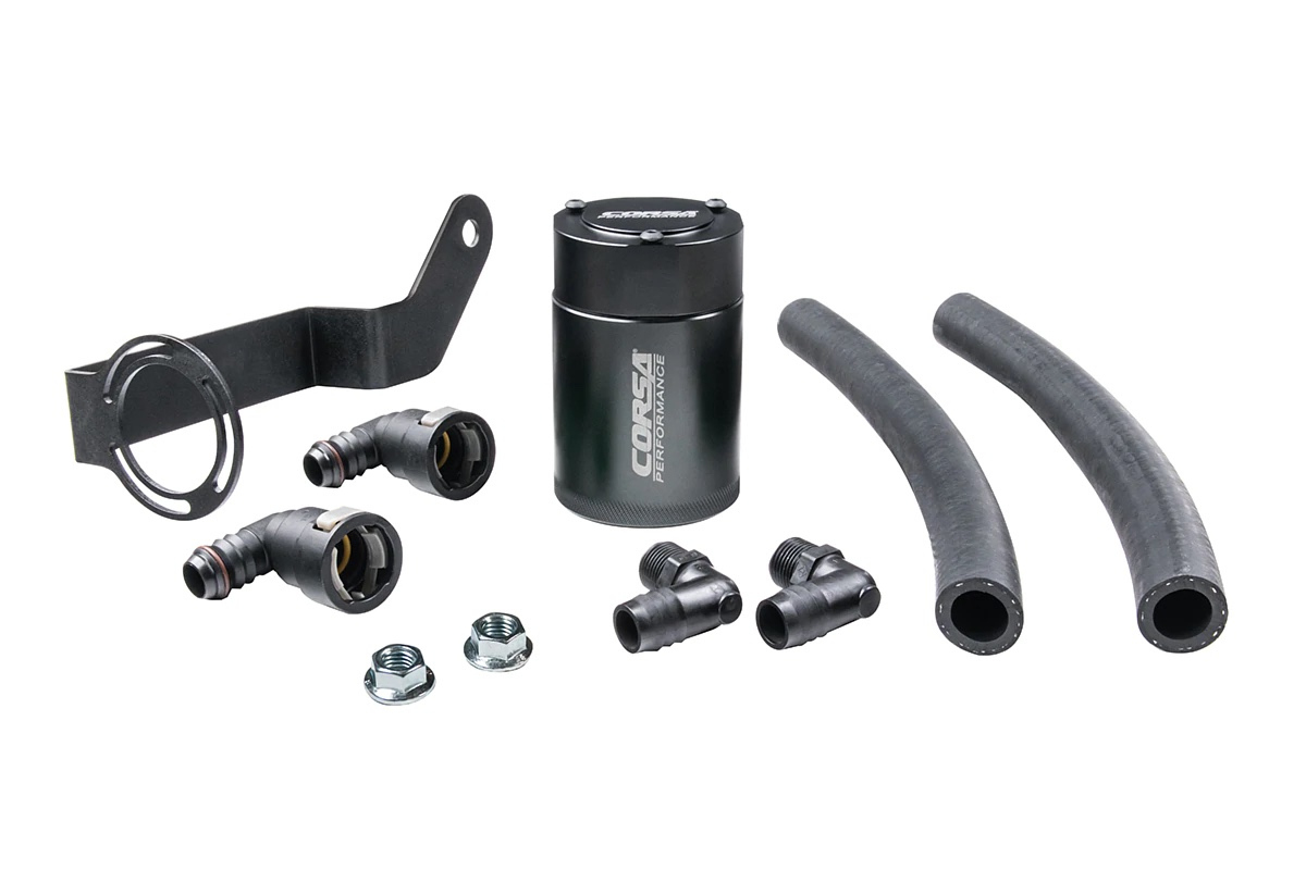 CORSA PERFORMANCE 15- Dodge Charger 6.2L Catch Can CC0006