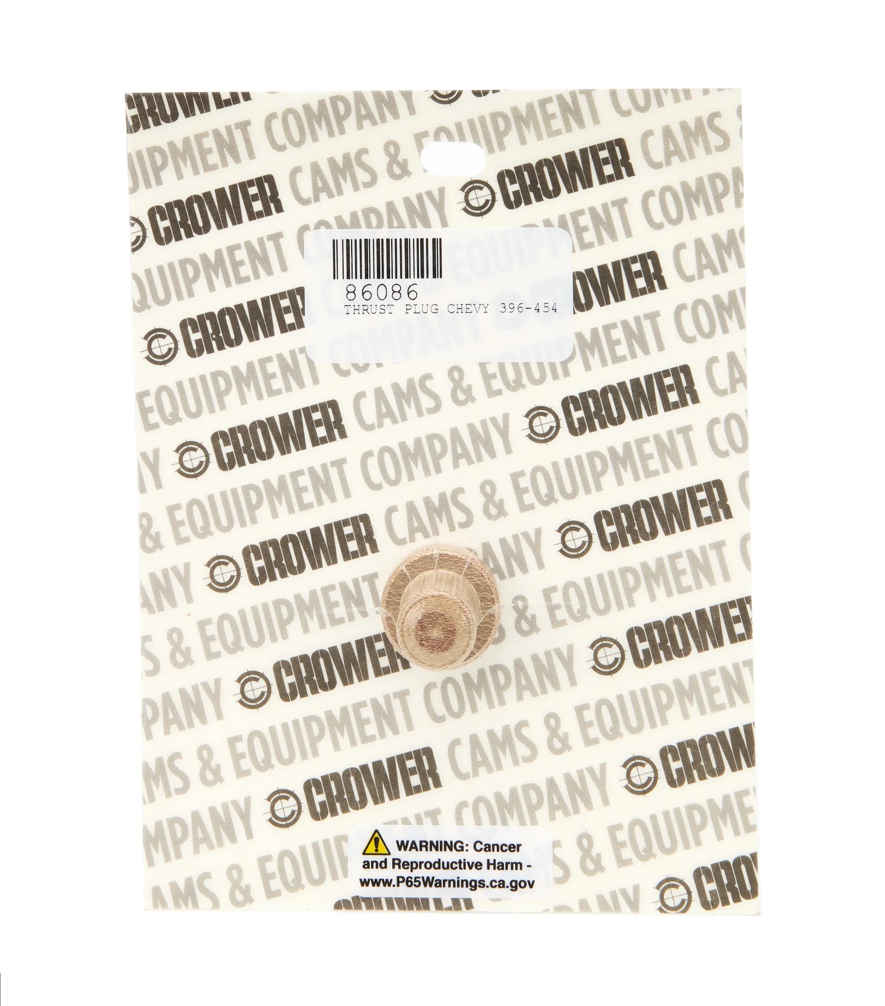 CROWER Thrust Plug - BBC 86086
