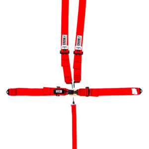 CROW SAFETY GEAR 5-Pt Harness Small Latch RD Bolt In Blk Hardware 11002B