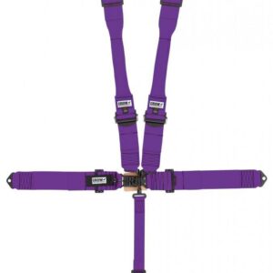 CROW SAFETY GEAR 5-Way L&L 52in Lap Belt- Indiv DB Harness B/I  Bl 11005PRB