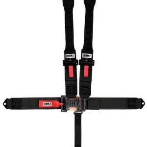 CROW SAFETY GEAR 5-Way Duck Bill L&L 55in Lap Belt -Indiv Dog Bon 11064BDB