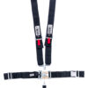 CROW SAFETY GEAR 5-Pt Harness Big Latch Blk Wrap Around Pull Dow 11074