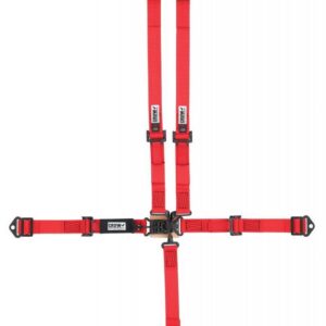 CROW SAFETY GEAR 5-Way L&L 2in Lap Belt P ull-up adj  ALL B/I & W/ 11182AB
