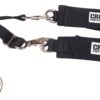 CROW SAFETY GEAR Arm Restraints 2in Nylon Black Attaches On Arm 11574A2