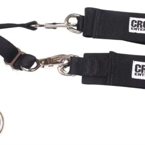 CROW SAFETY GEAR Arm Restraints 2in Nylon Black Attaches On Arm 11574A2
