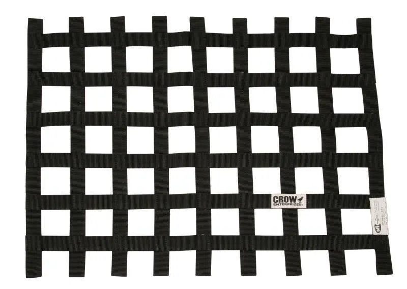 CROW SAFETY GEAR Window New 18x24 Black SFI-27.1 11624
