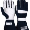CROW SAFETY GEAR Junior Driving Gloves Black Large SFI-3.3/5 11684
