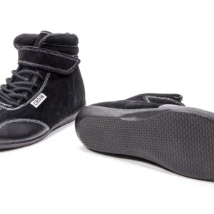 CROW SAFETY GEAR Shoe Mid Top Black Size 6 22600BK