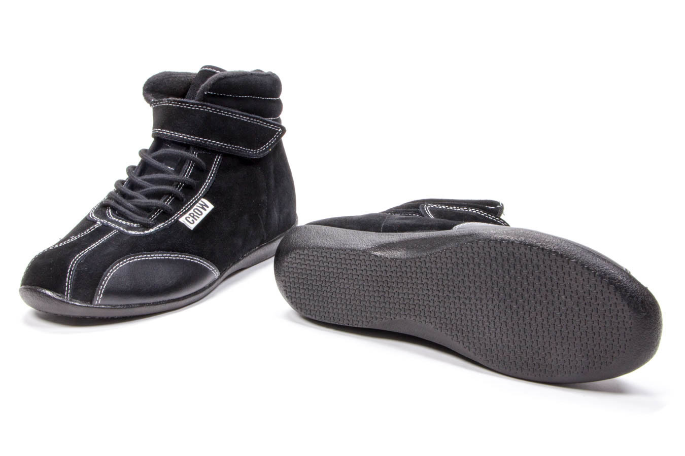 CROW SAFETY GEAR Shoe Mid Top Black Size 9.5 22950BK