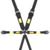 CROW SAFETY GEAR Enduro Harness 6 Point Quick Change Hans Blk 31004