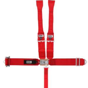 CROW SAFETY GEAR Seat Belts Ratchet On Right For Hans 3in 40072