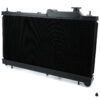 CSF COOLING Radiator Subaru 08-14 Impreza WRX / STI Black 7095B