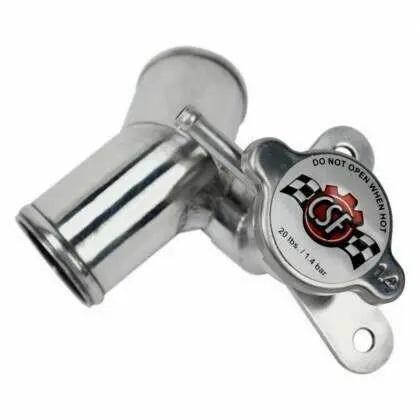 CSF Aluminum Filler Neck w/1.4BAR MINI Cap | SUBARU BRZ main image 0