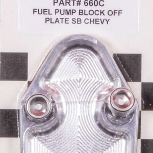 CSR PERFORMANCE SBC F/P Block-Off Plate - Clear 660C