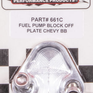 CSR PERFORMANCE BBC F/P Block-Off Plate - Clear 661C